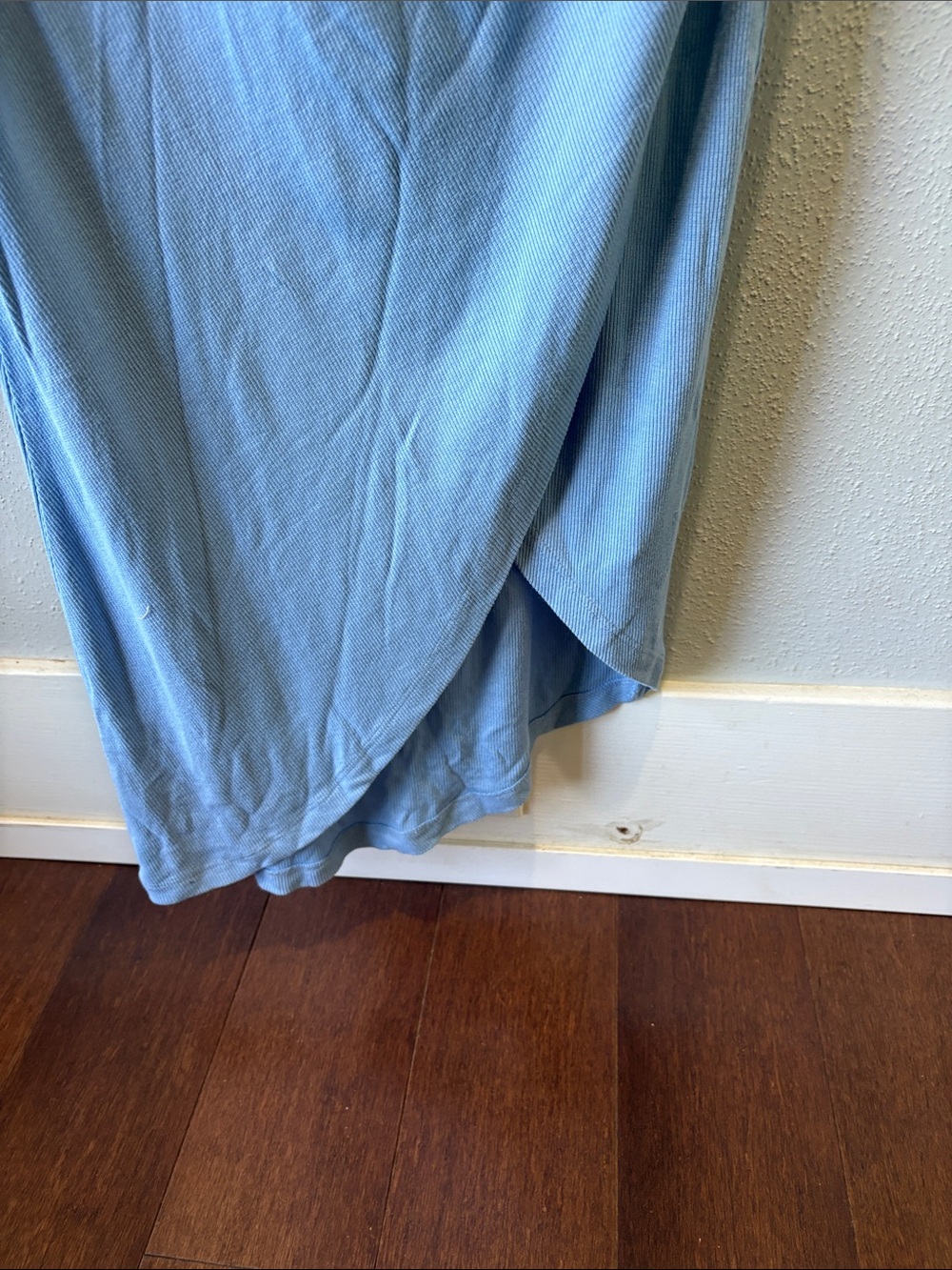 l*space Powder Blue Ribbed Tank Maxi Dress - Picture 6 of 9